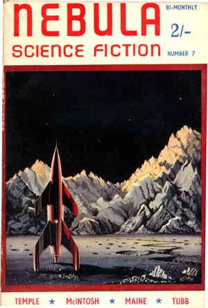 Nebula Magazine February 1954 cover